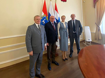 Визит представителей МАЗ в Самару