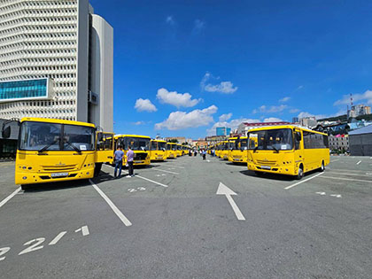 Школьные автобусы МАЗ будут работать в Приморском крае