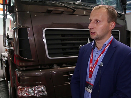 Маз на выставке «Транспорт и Логистика 2019»