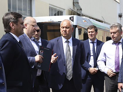 Делегация из Ростовской области посетила МАЗ