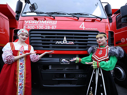 Крупная партия техники МАЗ передана в Республике Башкортостан