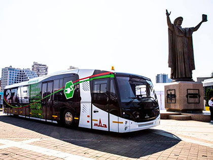МАЗ на выставке «День электротранспорта»