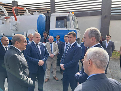 Открытие шоурума автотехники МАЗ состоялось в Каире