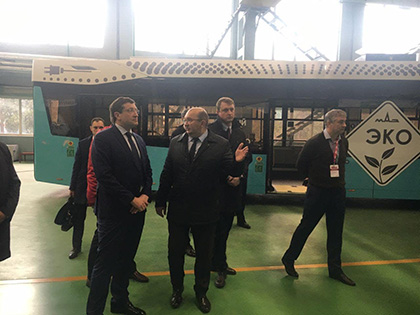 Губернатор Нижегородской области посетил МАЗ