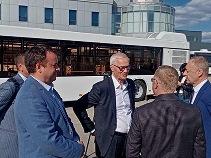 Новые автобусы МАЗ в Тольятти