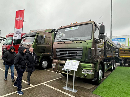 Техника МАЗ представлена в Краснодарском крае