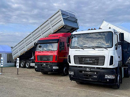 МАЗ на выставке «ЗОЛОТАЯ НИВА 2023»