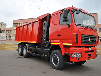 МАЗ-65012К – газовый самосвал для Узбекистана
