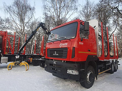 МАЗ На выставке «Российский ЛЕС-2021»