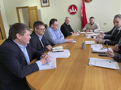 Рабочий визит на «ОЗАА»