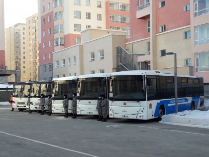 Автобусы МАЗ в самой холодной столице мира!