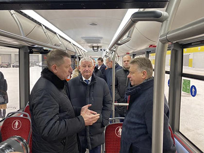 Новые поставки пассажирской техники МАЗ запланированы в Санкт-Пектербург