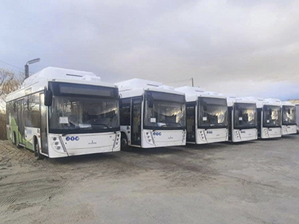 Автобусы МАЗ прибыли в Ямало-Ненецкий автономного округа