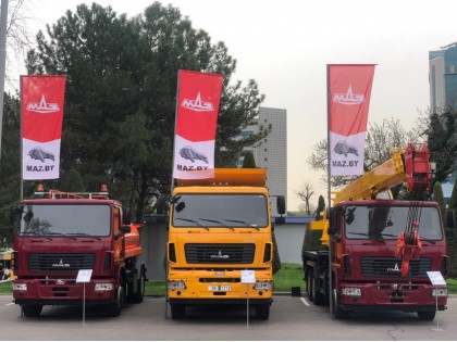 МАЗ на выставке UZTECHTRANSEXPO-2019