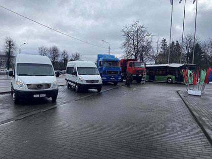 МАЗ показывает новинки автотехники