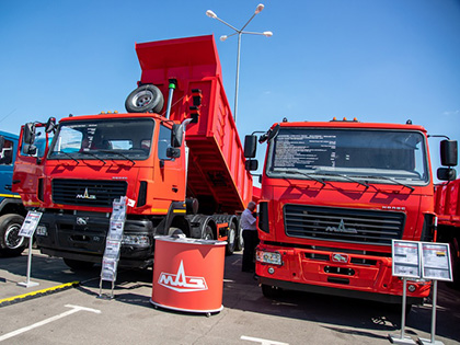 Самый большой зерновоз на БЕЛАГРО-2019