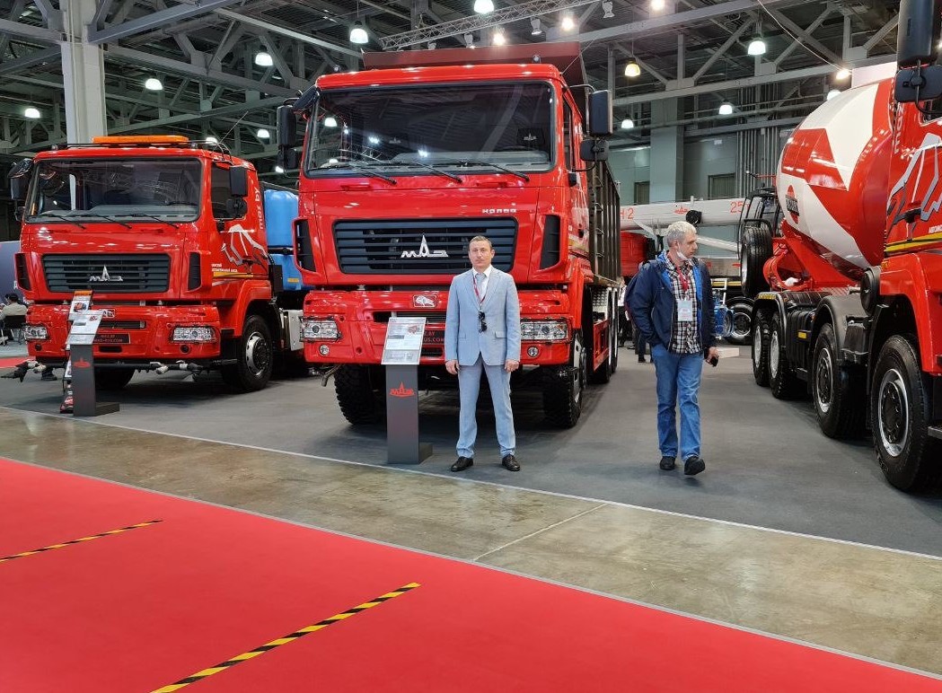 МАЗ на bauma CTT RUSSIA 2021