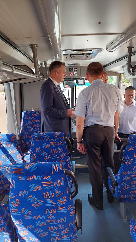 Автобус МАЗ-257 представили в Гомельской области