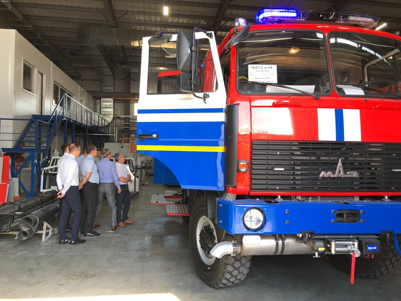 Новые планы по развитию пожарной автотехники МАЗ