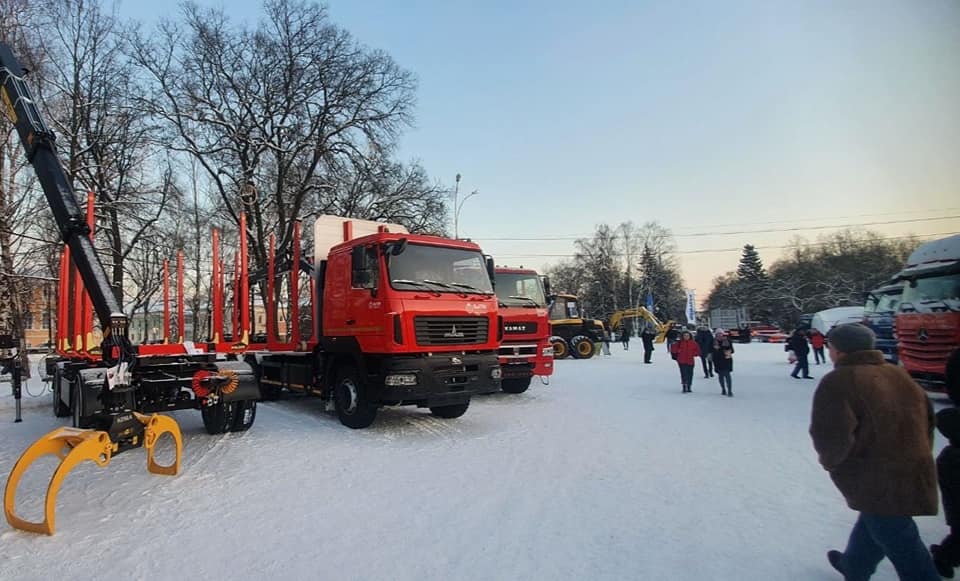 МАЗ На выставке «Российский ЛЕС-2021