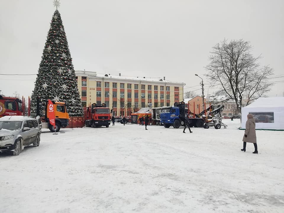 МАЗ На выставке «Российский ЛЕС-2021