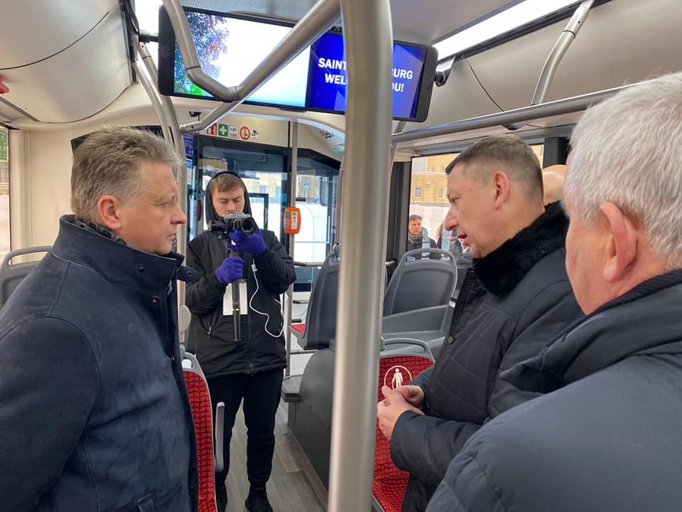 Новые поставки пассажирской техники МАЗ запланированы в Санкт-Пектербург