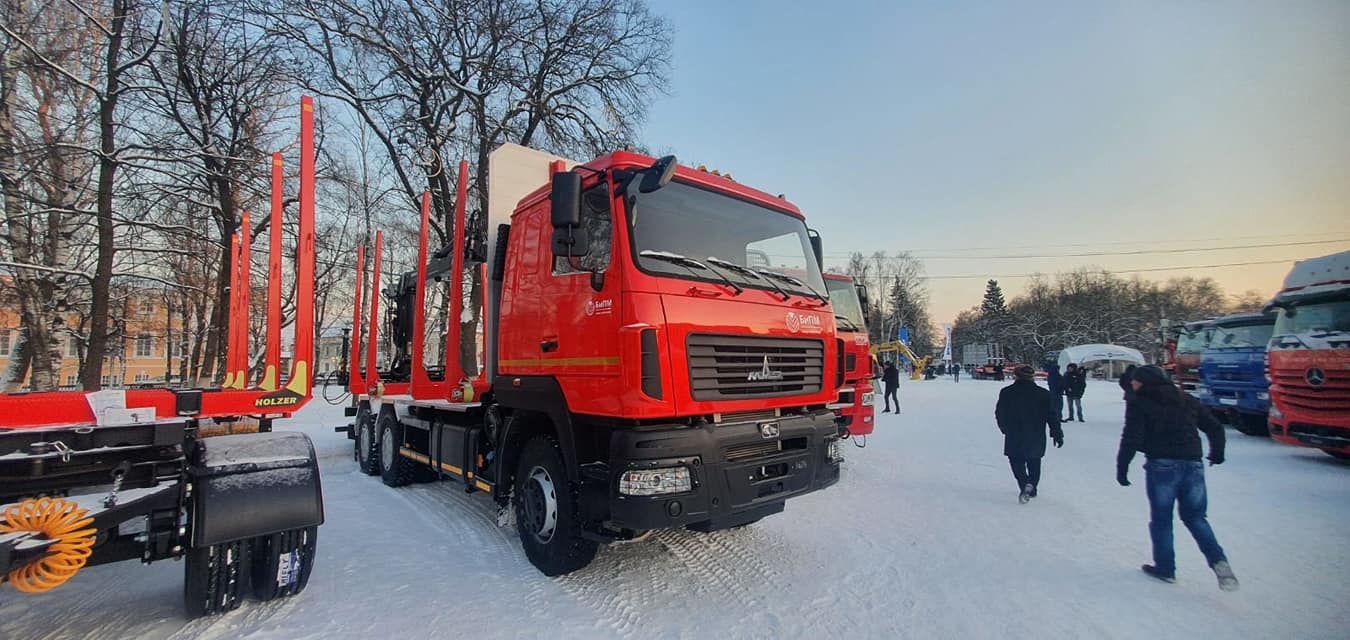 МАЗ На выставке «Российский ЛЕС-2021