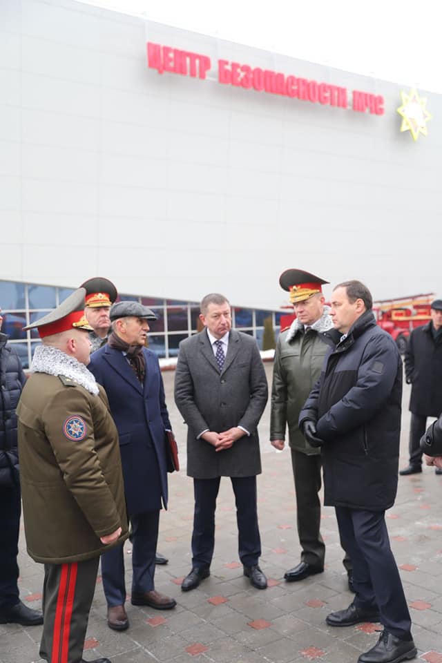 Техника МАЗ передана в подразделение МЧС