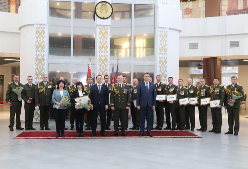 Техника МАЗ передана в подразделение МЧС