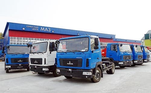 В Украине продан 1000-й грузовик МАЗ с начала года