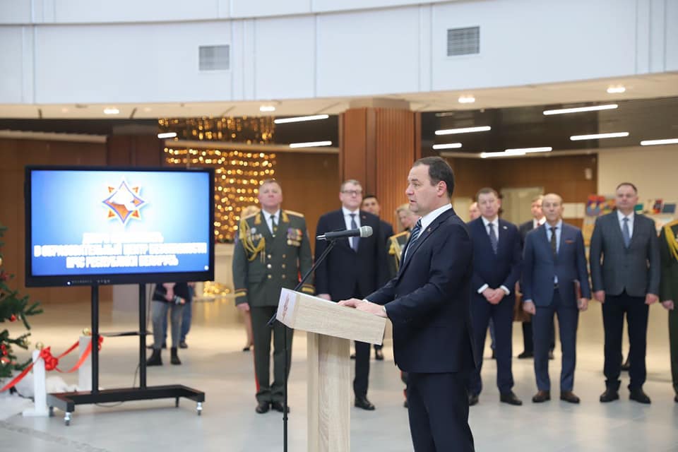 Техника МАЗ передана в подразделение МЧС