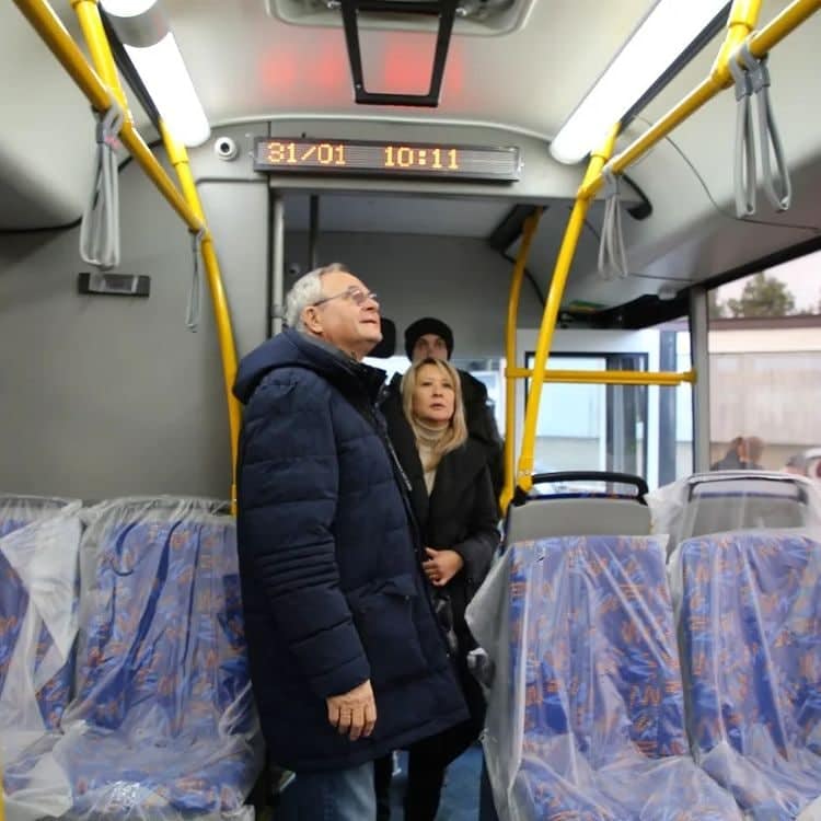 Геленджик принимает четыре автобуса МАЗ