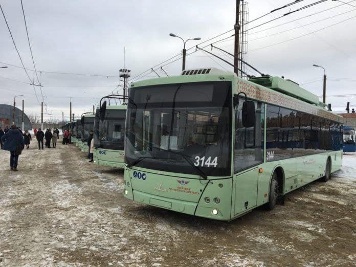 Новые троллейбусы МАЗ в Рязани