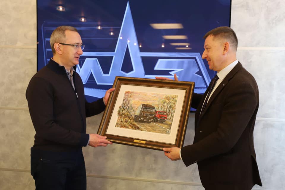 Визит губернатора Калужской области на Минский автомобильный завод