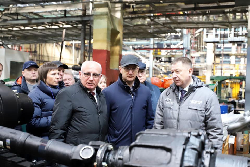 Визит губернатора Калужской области на Минский автомобильный завод