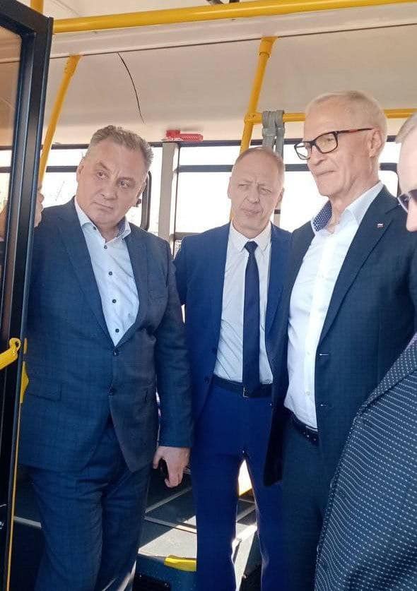 Новые автобусы МАЗ в Тольятти