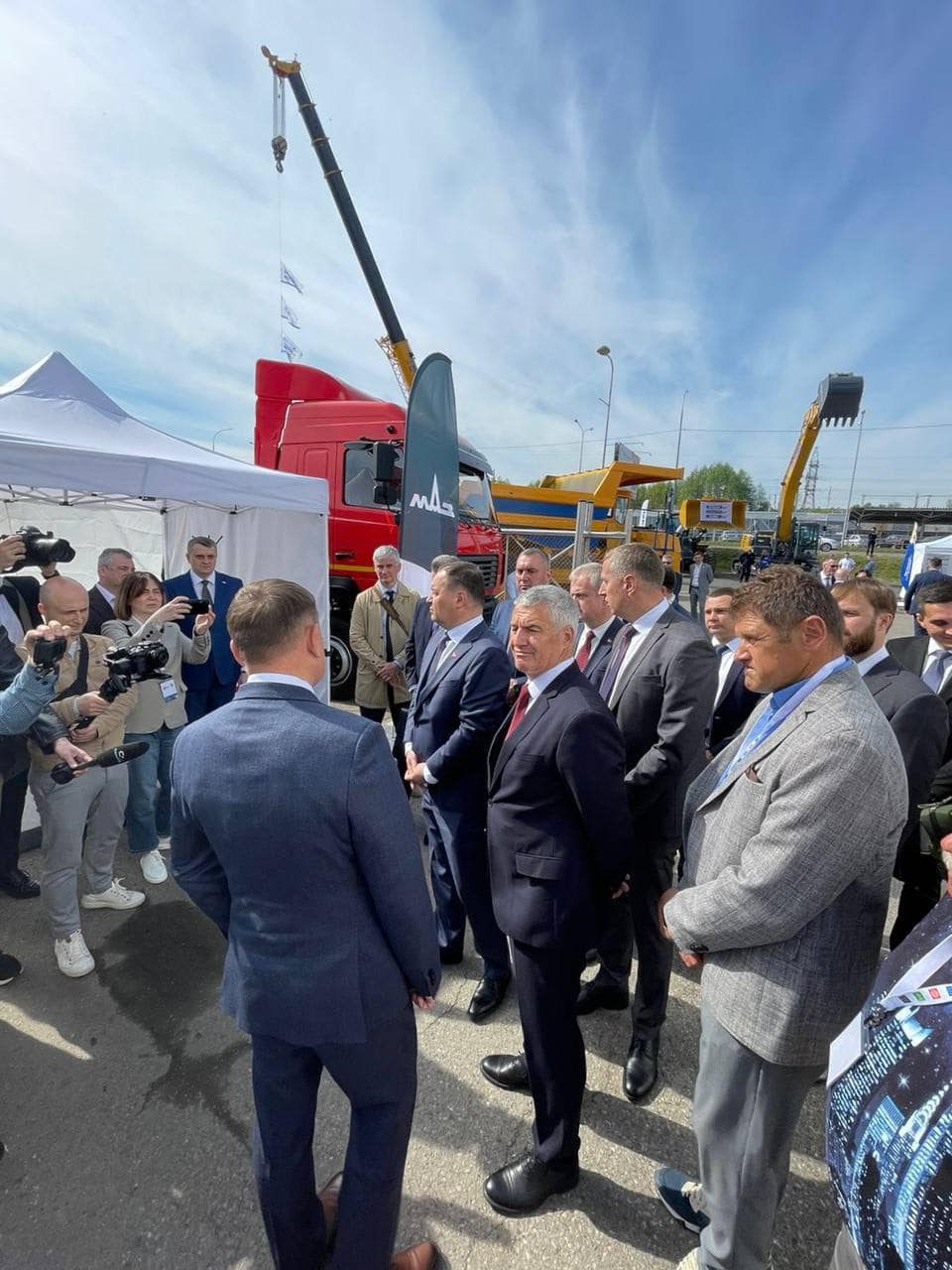 МАЗ принимает участие в международном форуме камнеобработки «Карелфорум 2023»