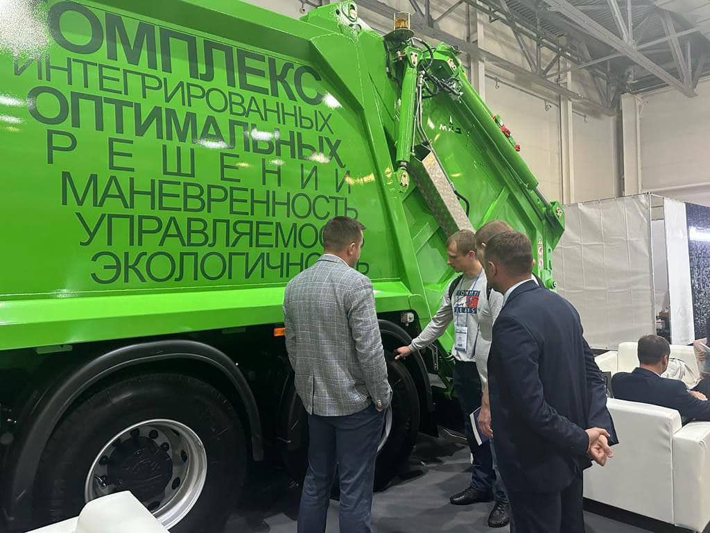 МАЗ на выставке ВэйстТэк 2023