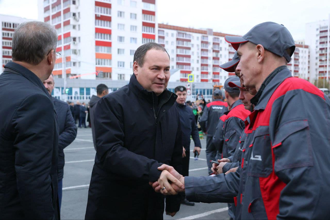 Крупная партия техники МАЗ передана в Республике Башкортостан
