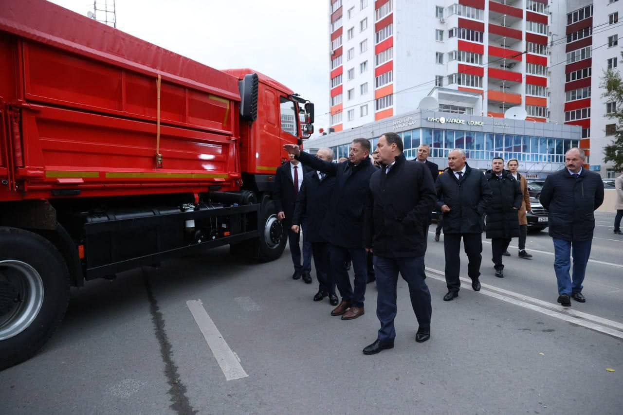 Крупная партия техники МАЗ передана в Республике Башкортостан