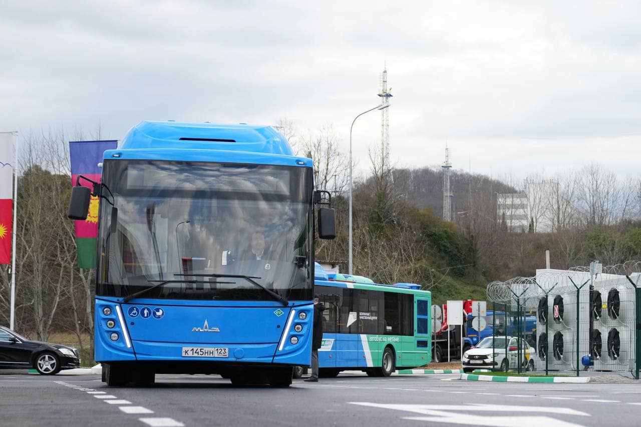 Новые автобусы МАЗ для Сочи