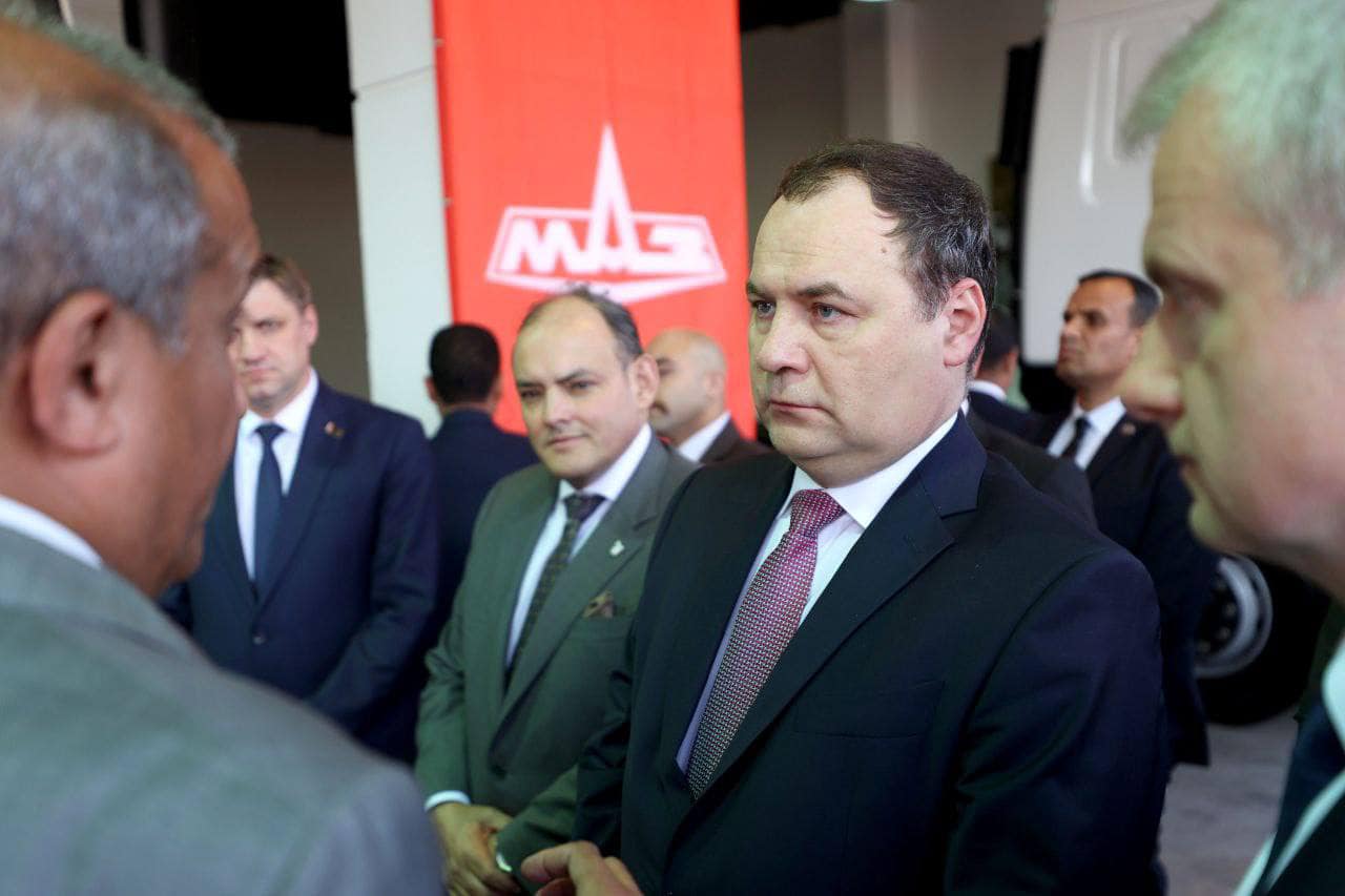 Головченко посетил сервисный центр МАЗ в Египте