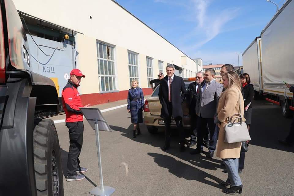 Делегация Росстандарт посетила МАЗ