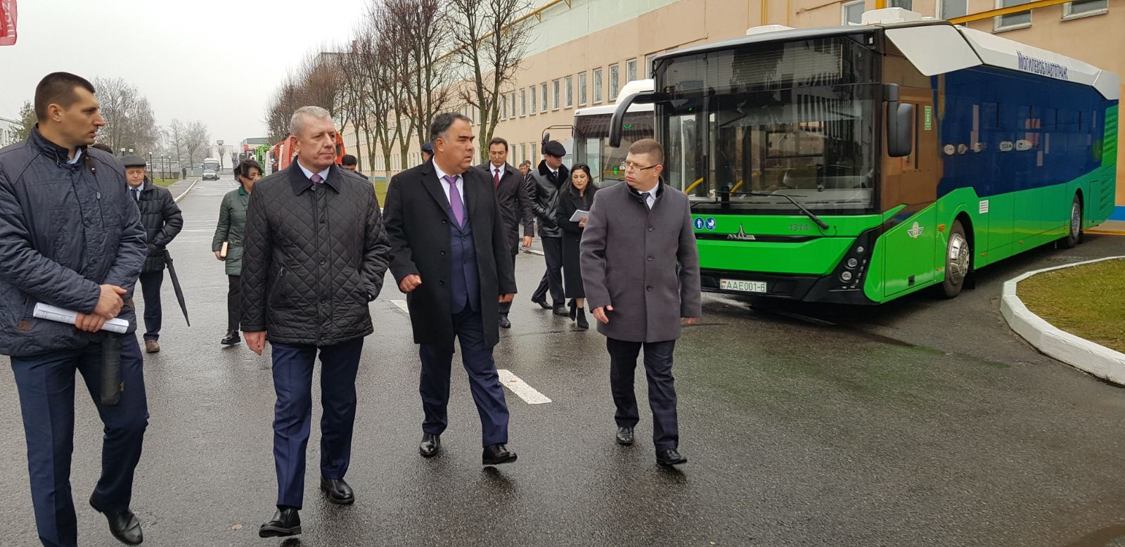Делегация из Республики Таджикистан посетила МОГИЛЕВТРАНСМАШ