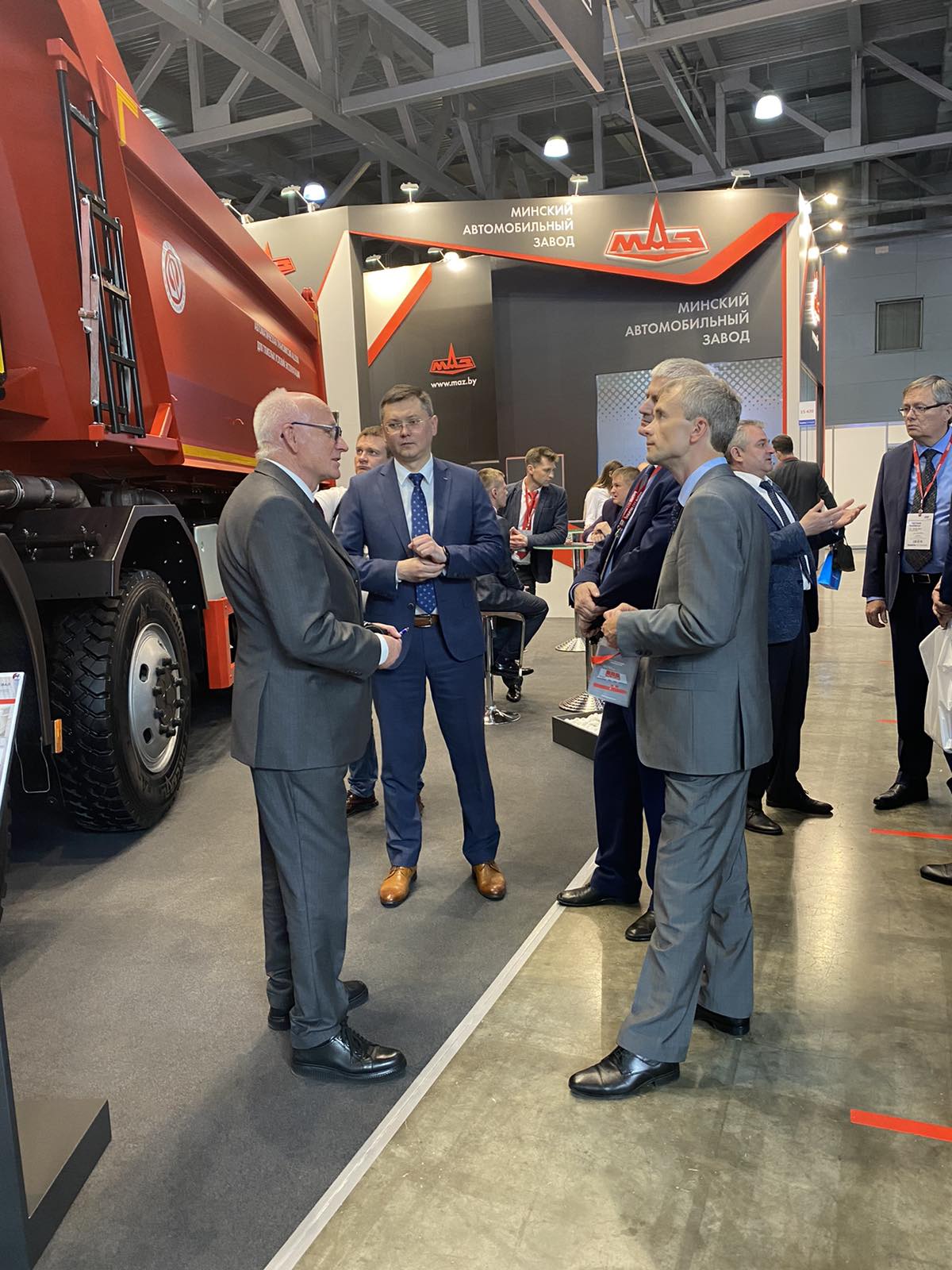 МАЗ на bauma CTT RUSSIA 2021