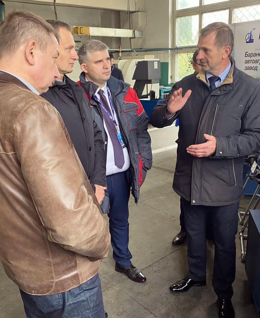 Визит на предприятие холдинга