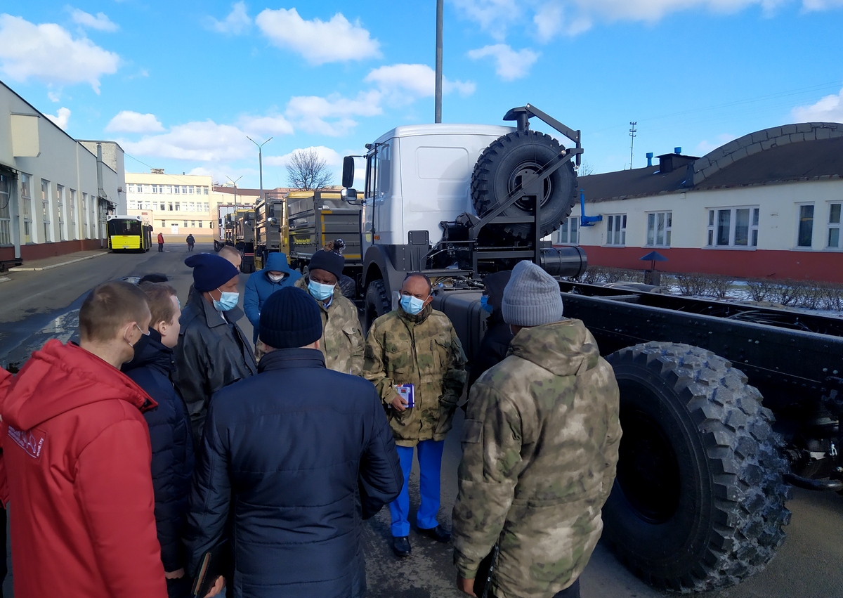 Делегация из Эфиопии посетила МАЗ