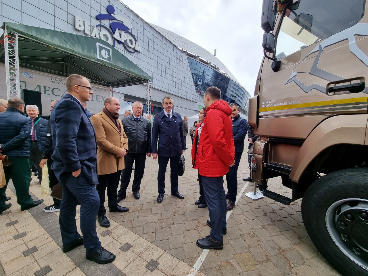 Новая техника МАЗ для лесохозяйственной отрасли