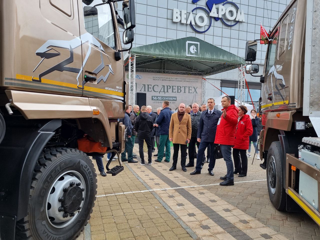 Новая техника МАЗ для лесохозяйственной отрасли