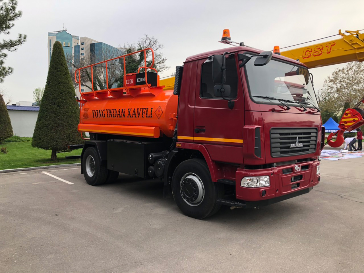 МАЗ на выставке UZTECHTRANSEXPO-2019